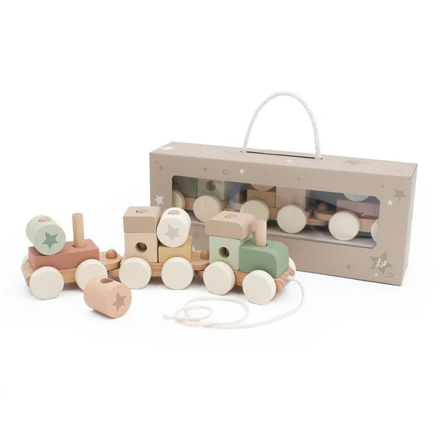 Jumini Montessori Stacking Train