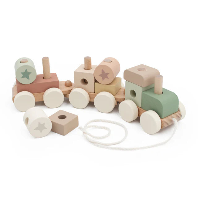 Jumini Montessori Stacking Train